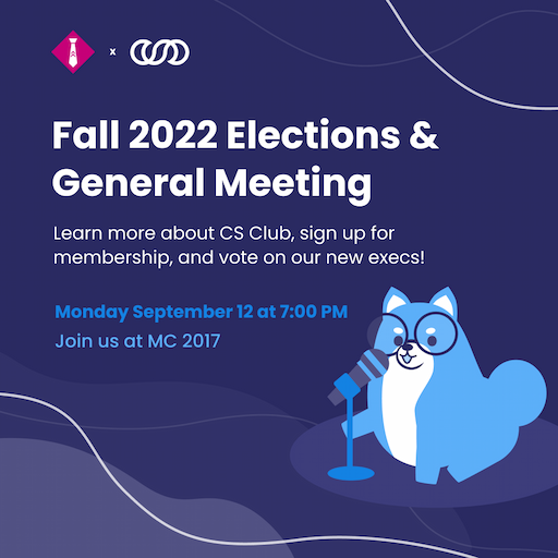 Fall 2022 Elections and General Meeting