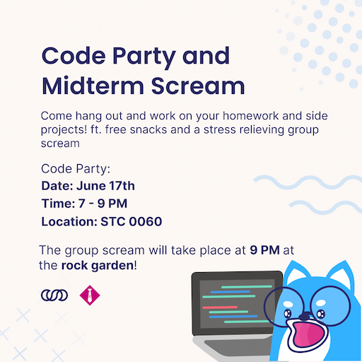 Code Party and Midterm Scream