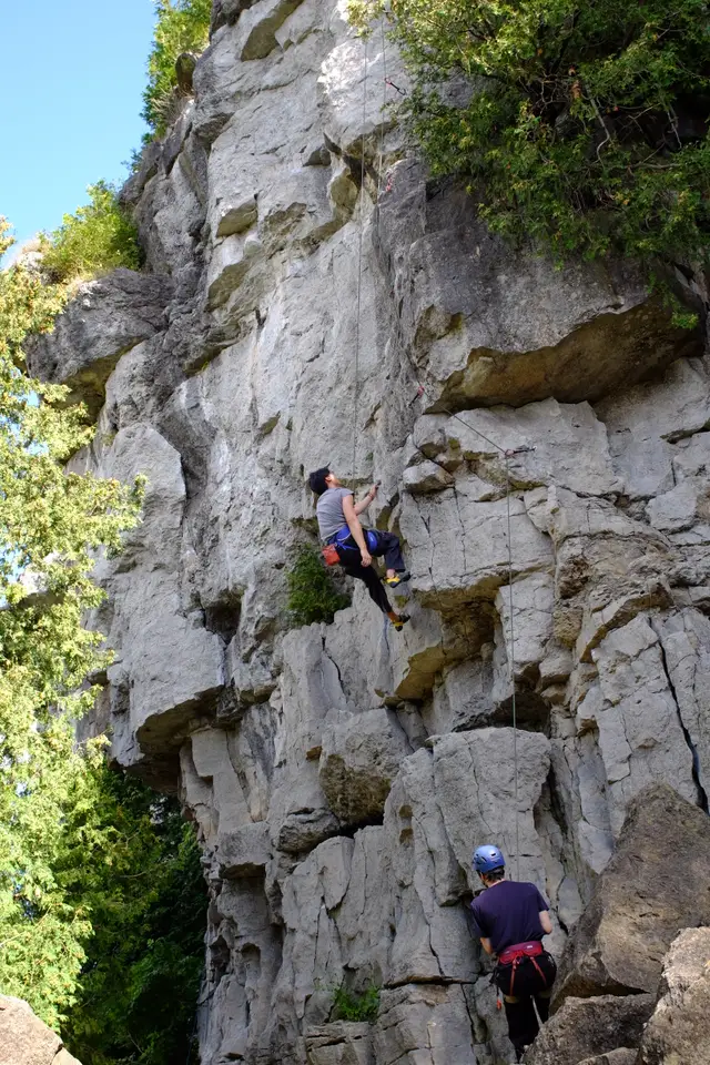 Climbing at Mt. Nemo, DSCF4600.JPG