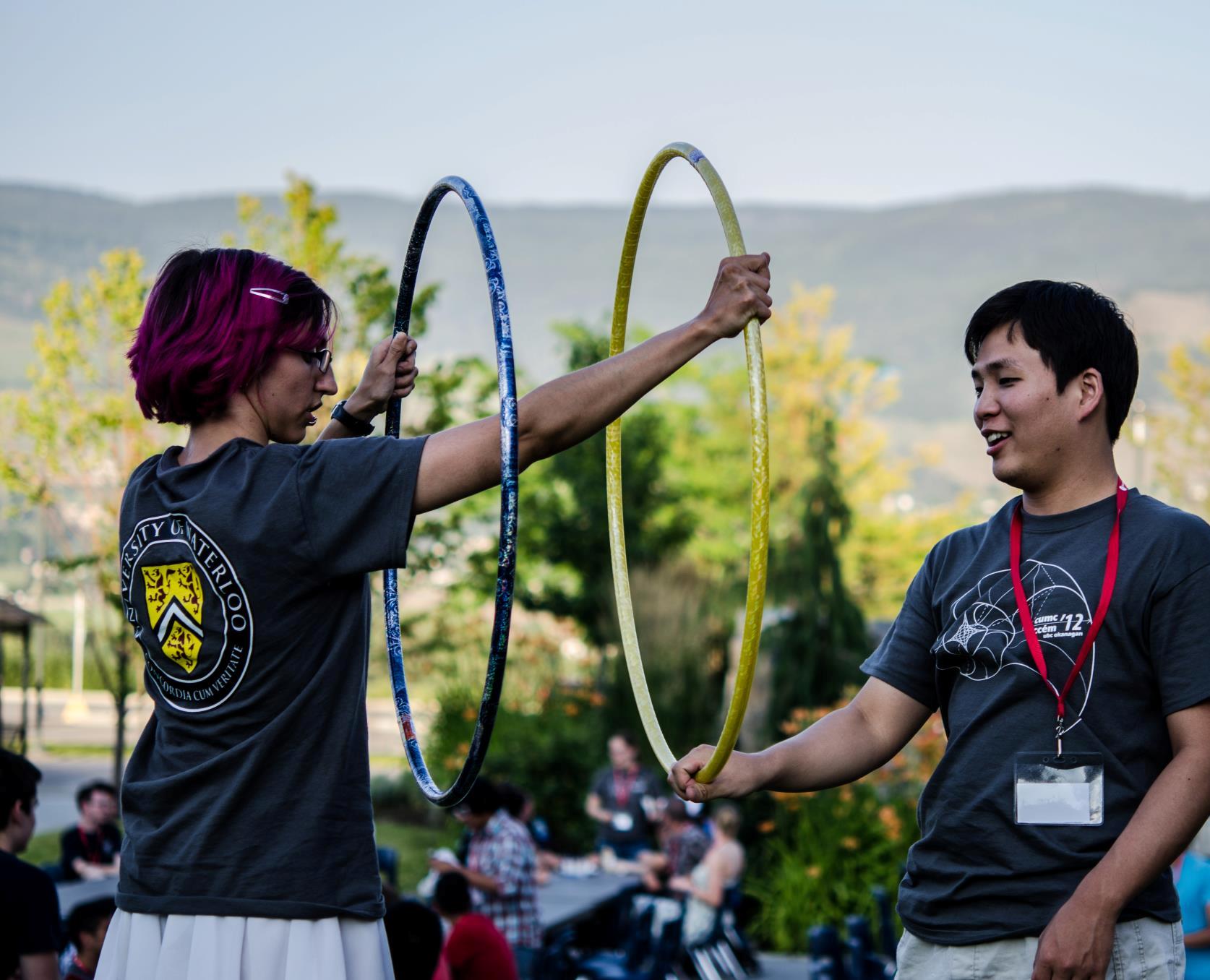 Teaching hoop at CUMC